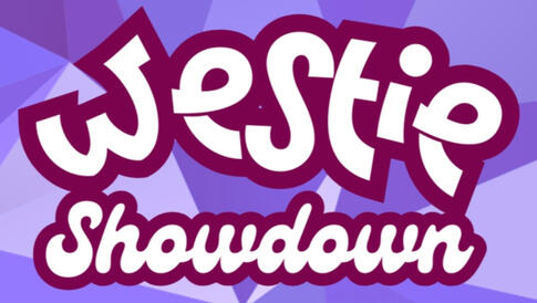 Westie Showdown game West Coast Swing Logo